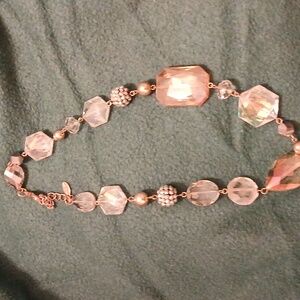 20-inch sparkling imitation gems and diamonds